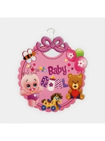 Подвеска на стену "Baby Girl" 28,5х24,5 см