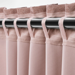 Комплект штор IKEA ANNAKAJSA (АННАКАЙСА), Розовый, 145x250 см, 2 шт