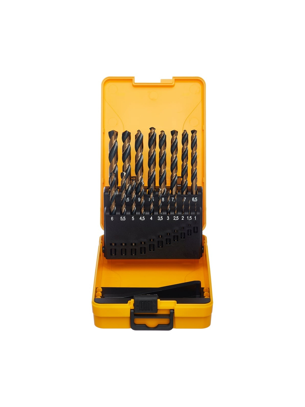 Набор сверл по металлу 19 предметов, 1-10 мм, HSS-G Inforce 11-01-704