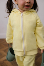 Костюм из футера петля (сливочное масло)