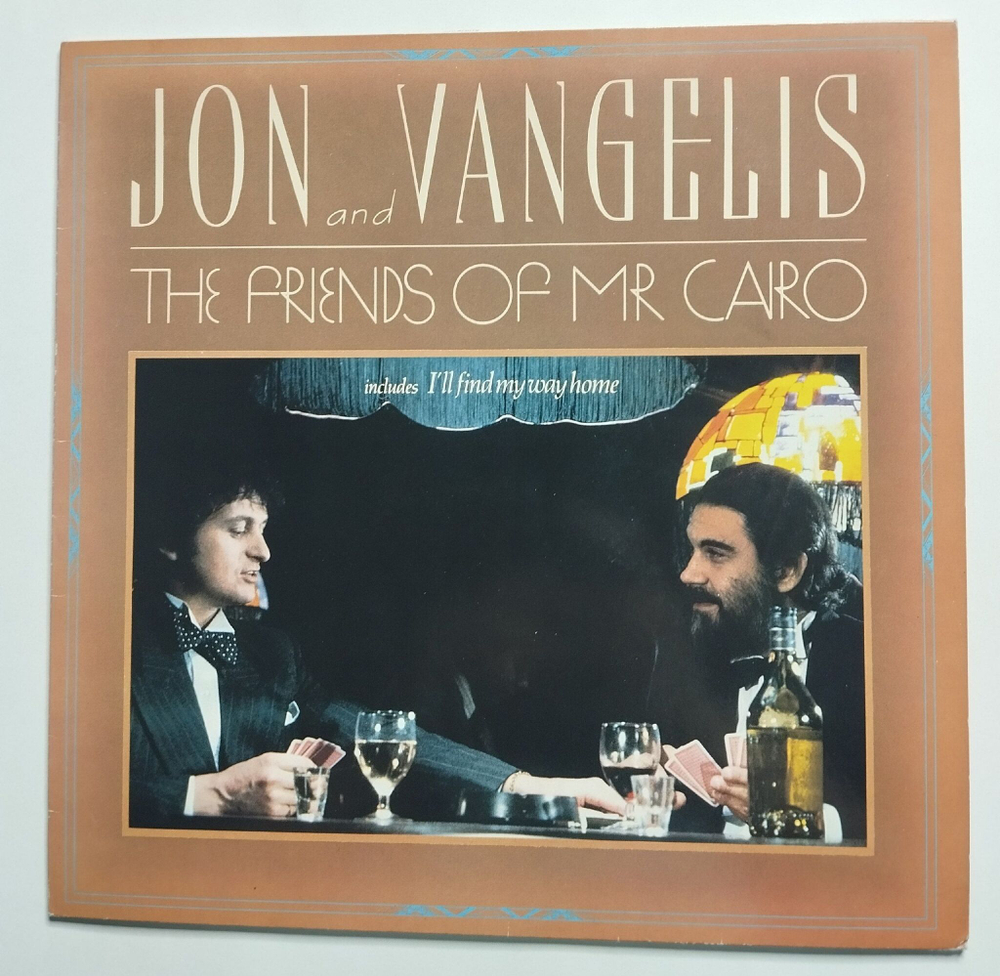 Винтажная виниловая пластинка LP Jon And Vangelis The Friends Of Mr. Cairo (Germany 1982)