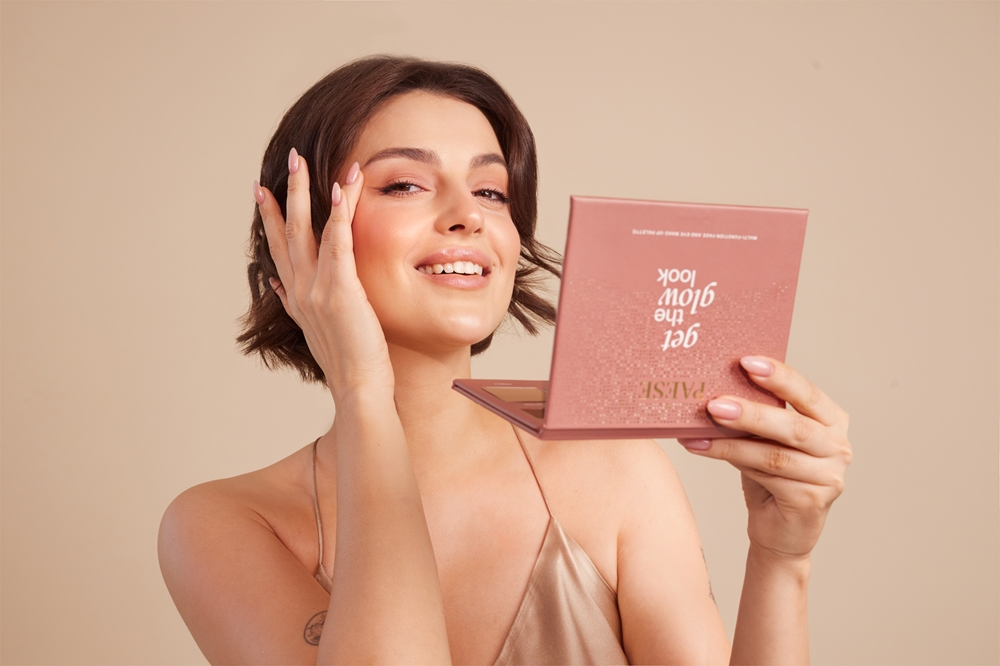 Paese Get The Glow Look Face And Eye Make-up Palette - Палетка многофункциональная для лица и области вокруг глаз, 16 g