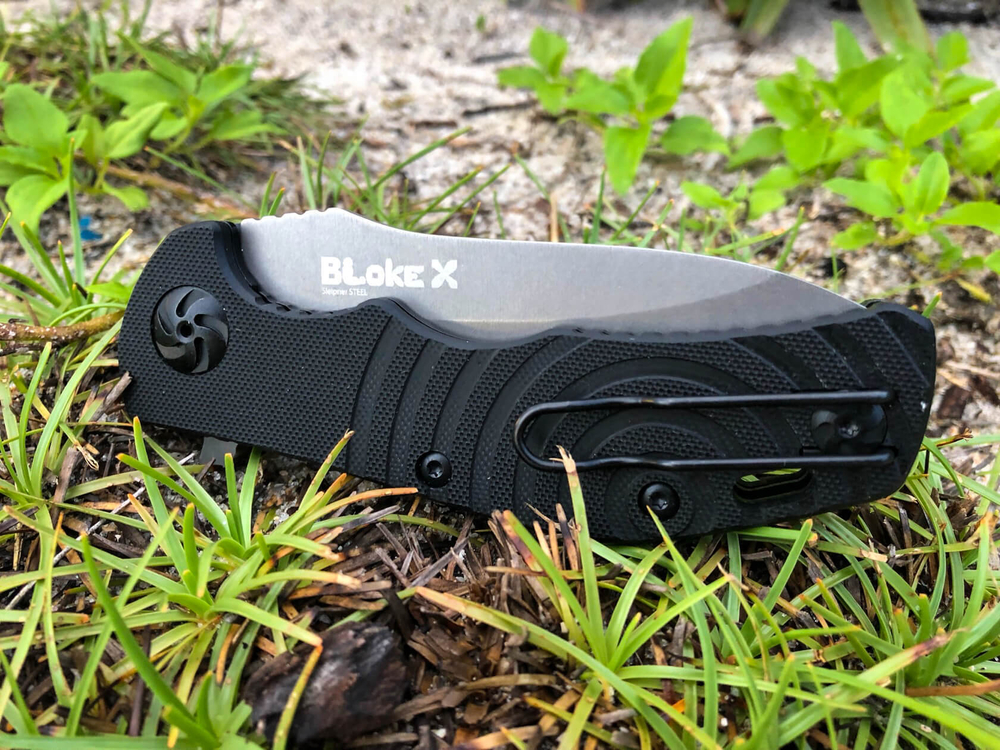 Складной нож Bloke X N690 StoneWash