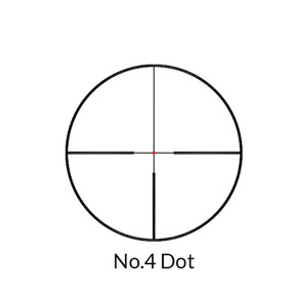 Прицел Nikko Stirling серии DIAMOND 1-4x24, No 4 dot, подсветка точки, 30мм  (20 шт./уп.)