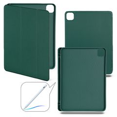Чехол книжка-подставка Smart Case Pensil со слотом для стилуса для iPad Pro 3 (11") - 2021 (Сосново-зеленый / Pine Green)