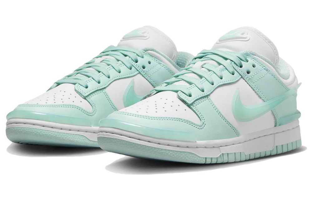 Кроссовки Nike Dunk Low Twist "Jade Ice" (Женская размерная сетка)