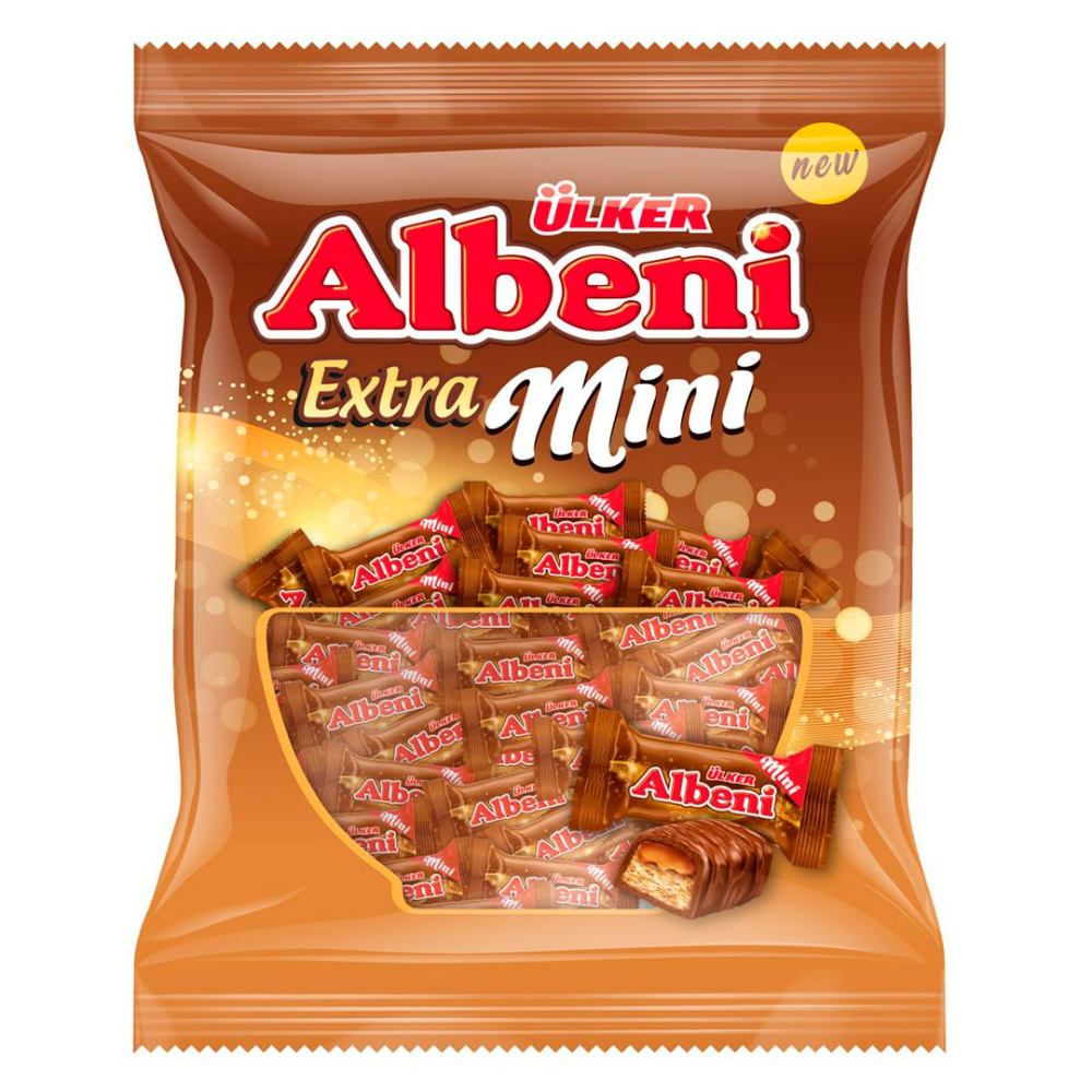 Печенье Albeni Extra Mini С печеньем и карамелью в шоколаде 500 гр