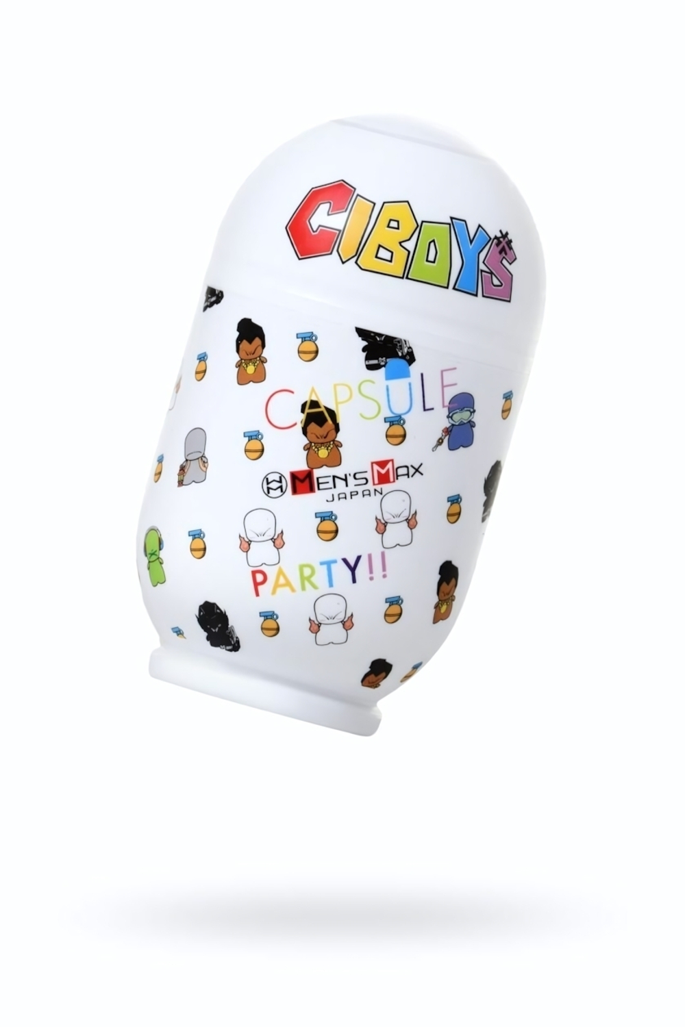 Мастурбатор Men sMax Capsule - PARTY (Цвет: прозрачный)