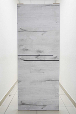 Дверь межкомнатная Л-4 рустик серый-ПВХ