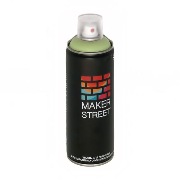Эмаль для граффити 400 мл, 601 Фисташковый, Makerstreet MS400