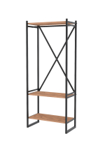 Обувница с вешалкой для одежды - сосна