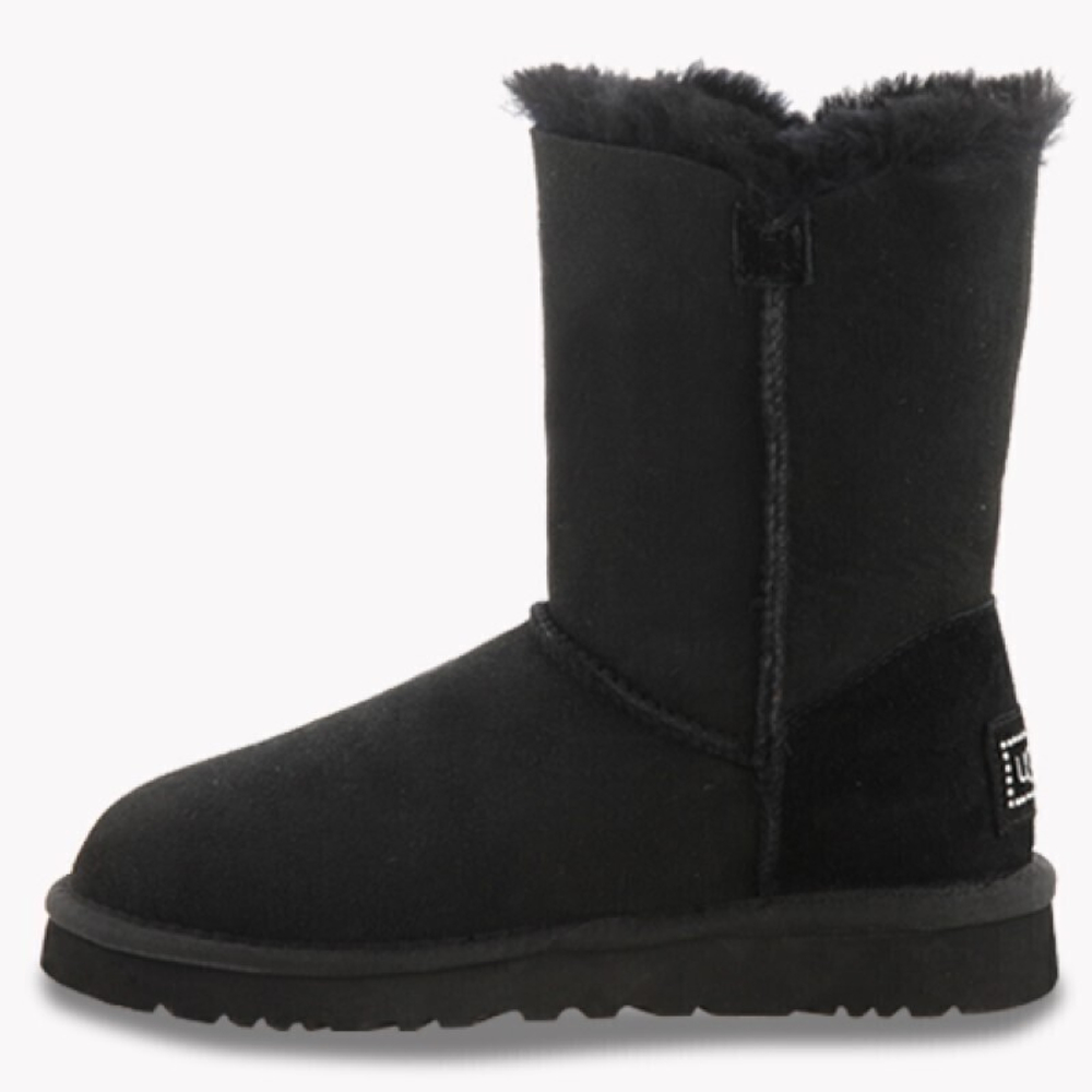 Угги Bailey Button Bling Black
