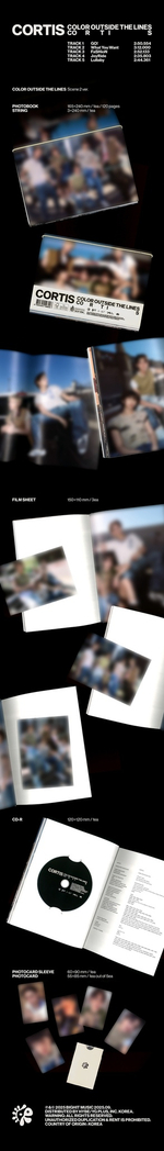 Альбом CORTIS - COLOR OUTSIDE THE LINES