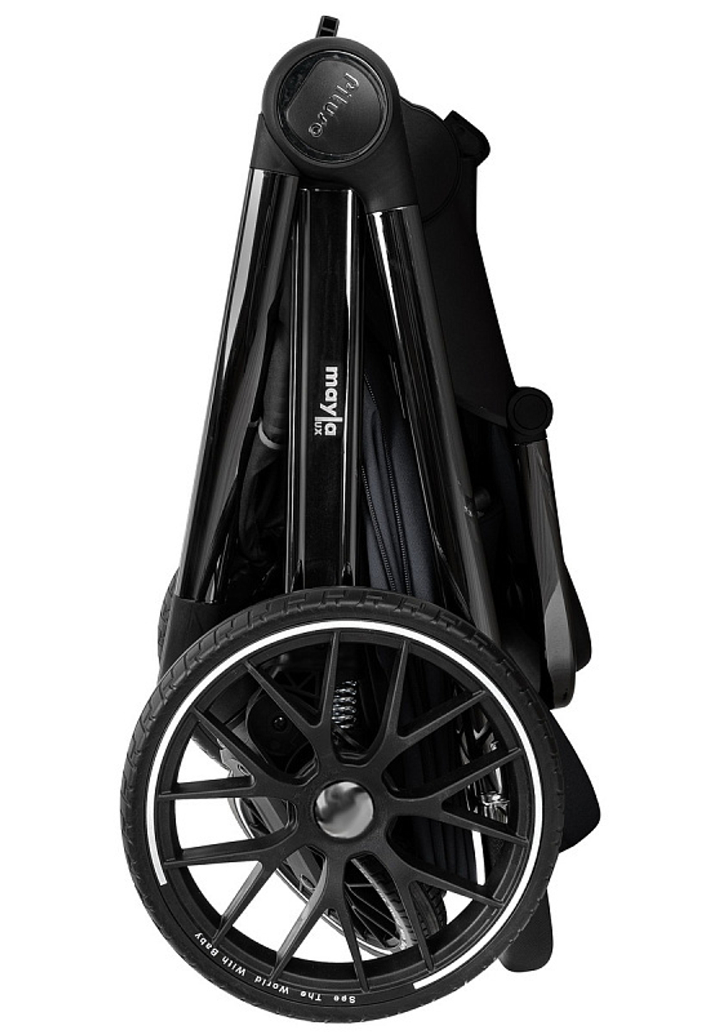 Детская коляска Pituso Mayla Lux 2 в 1 Dark Grey