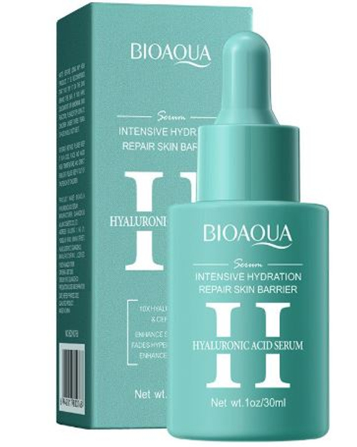 Bioaquа сыворотка для лиц с гиалуроновой кислотой,30мл