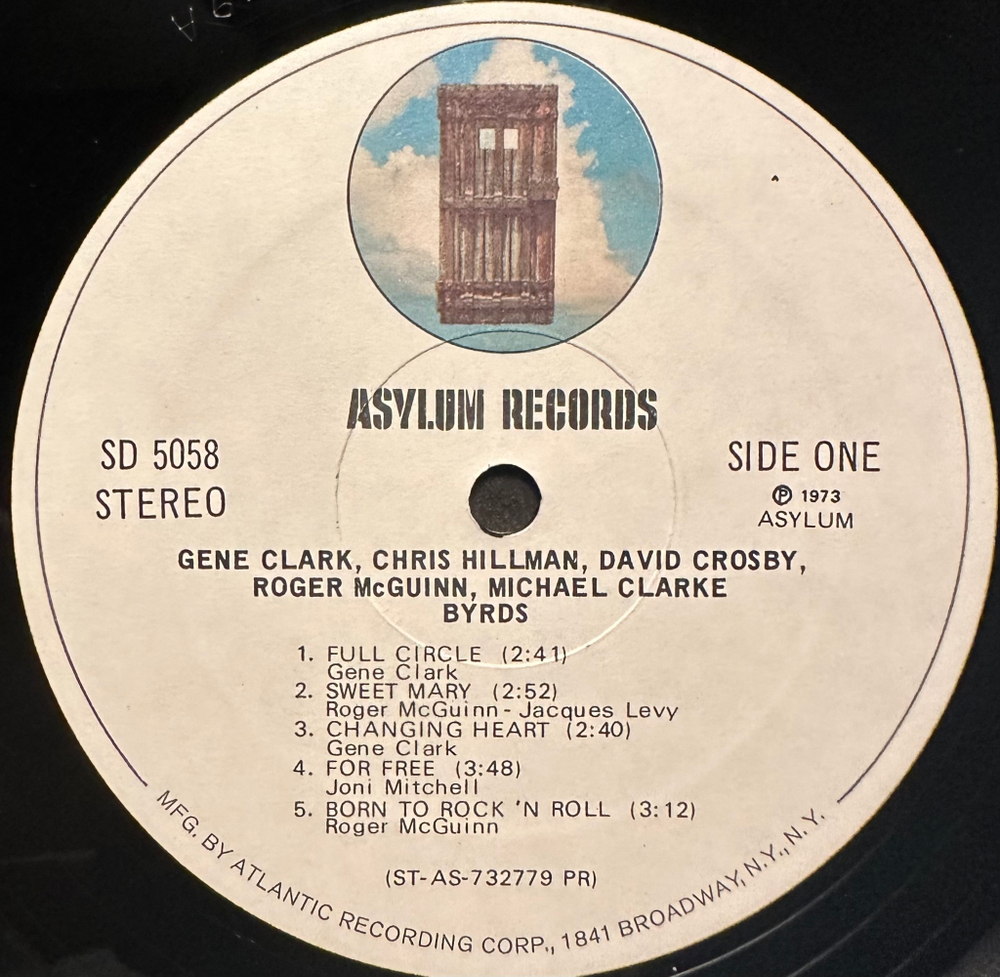 Gene Clark, Chris Hillman, David Crosby, Roger McGuinn, Michael Clarke - Byrds (США 1973г.)