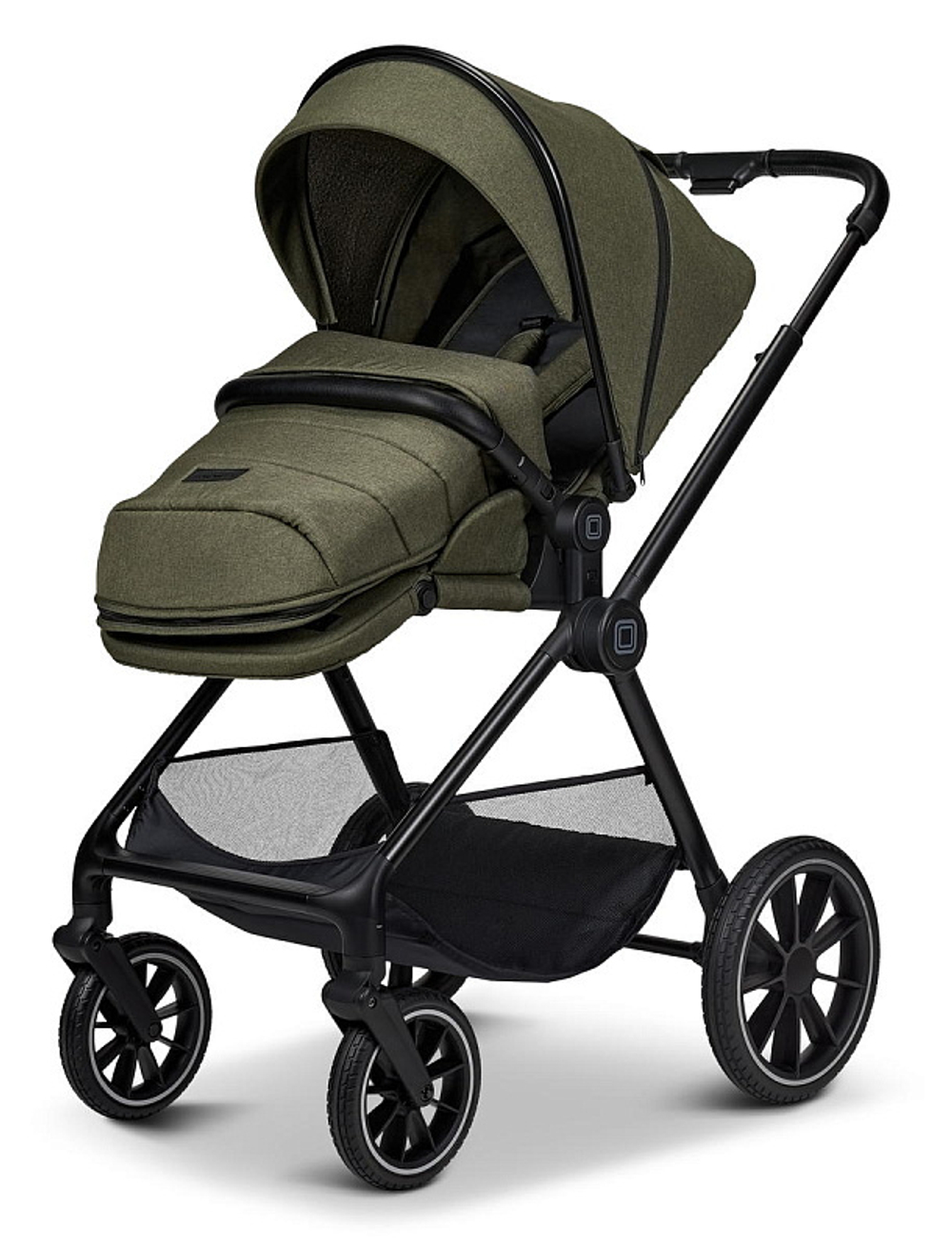 Коляска 2 в 1 Moon Clicc 2025 Moss/Melange