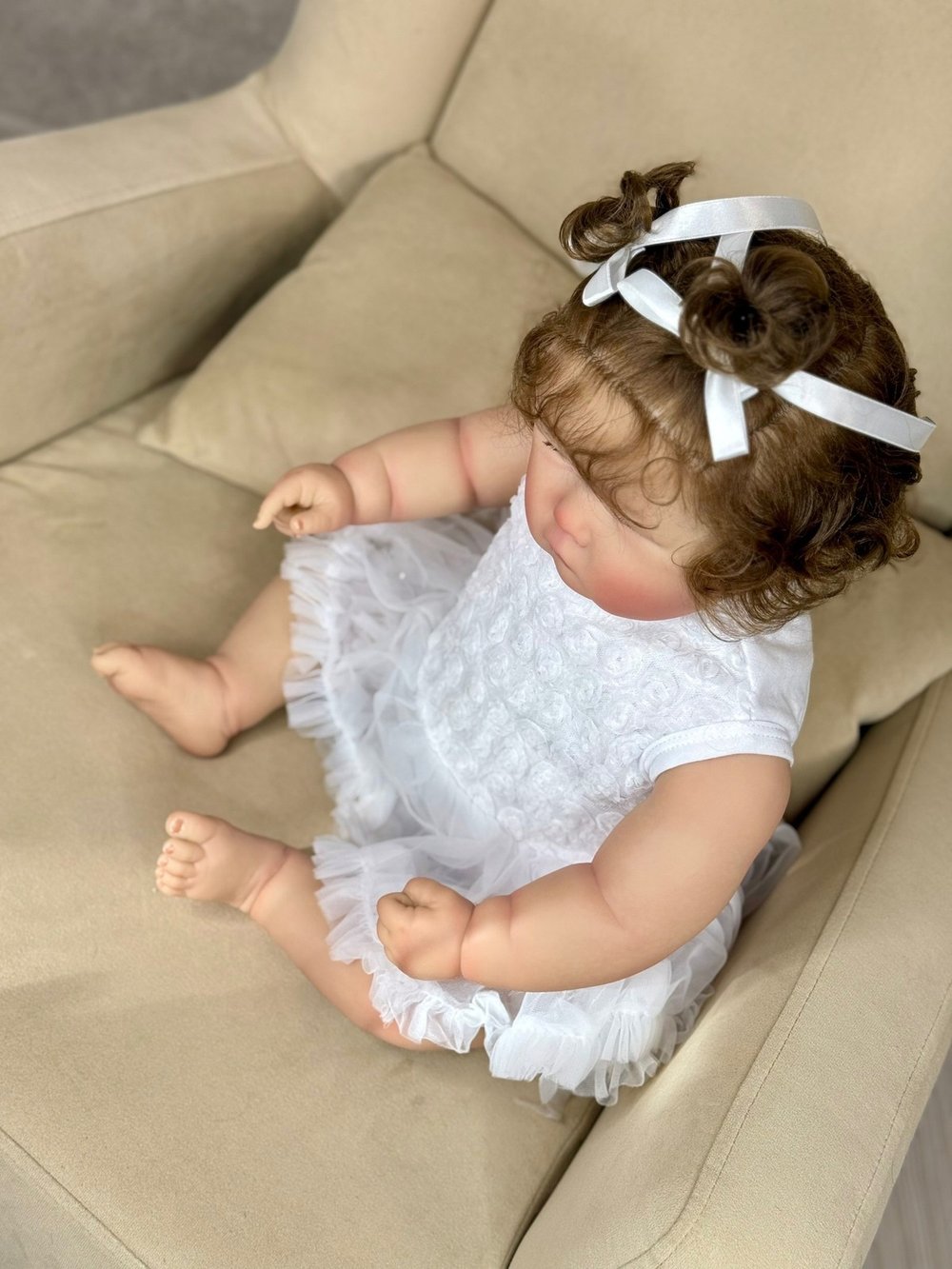 Кукла Реборн мягконабивная 60см (FA-961)