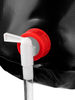 Ведро-душ Helios походный 12,5л (ПВХ 650г/м.кв, h 44 см, d 22 cм) (T-VD-12.5-B)