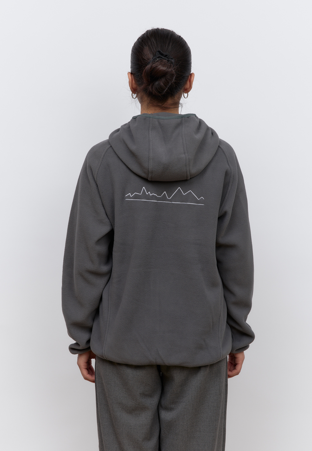 Флисовая кофта на замке ARGYMAQ EXPLORER GREY