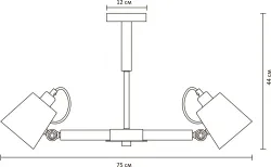 Люстра на штанге Arte Lamp