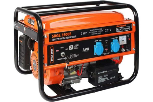 Бензиновый генератор PATRIOT Max Power SRGE 3500E 474103150