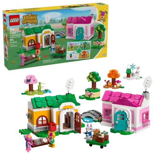 Конструктор LEGO Animal Crossing 77057 Креативные дома: Сезоны веселья