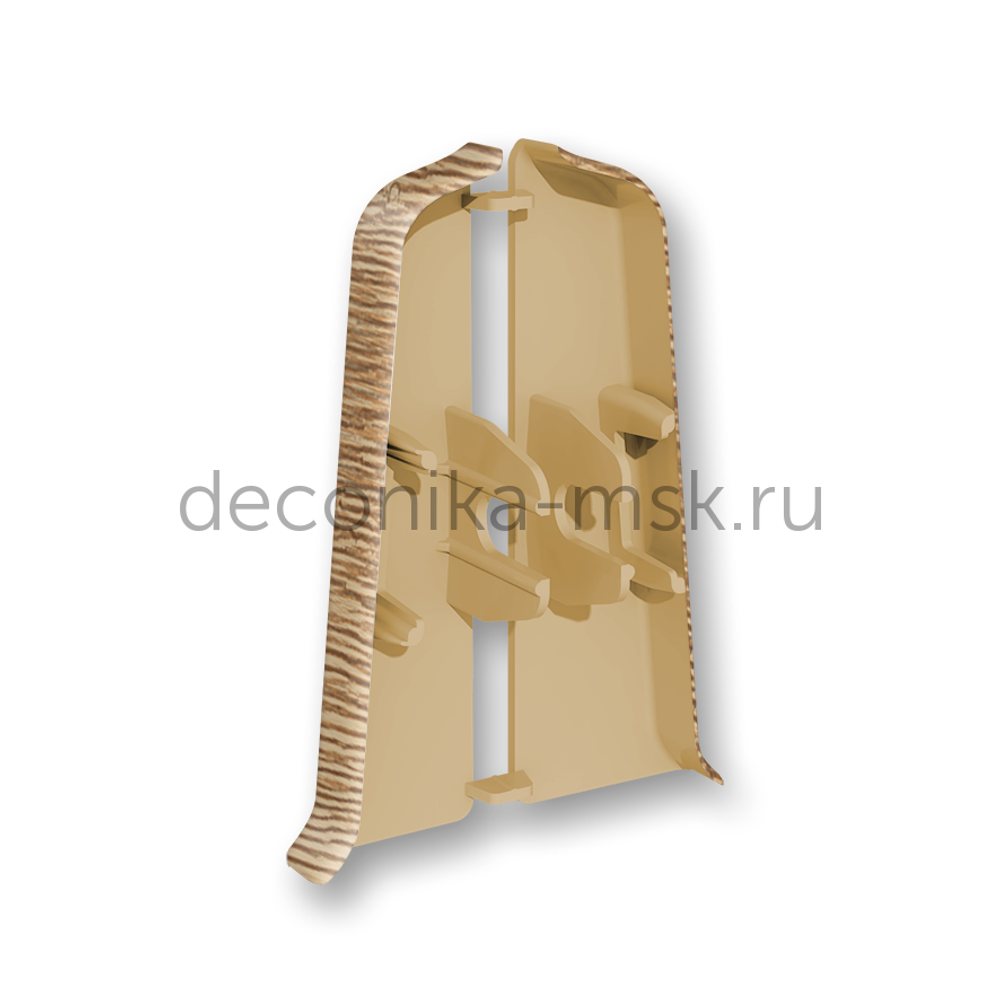 Заглушка Деконика D70 1 пара дуб янтарный 221