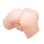 Вибромастурбатор мини-полуторс 23х17,5х12,5см (вагина и анус) Baile Crazy Bull Samantha Realistic BM-00900T71ZK