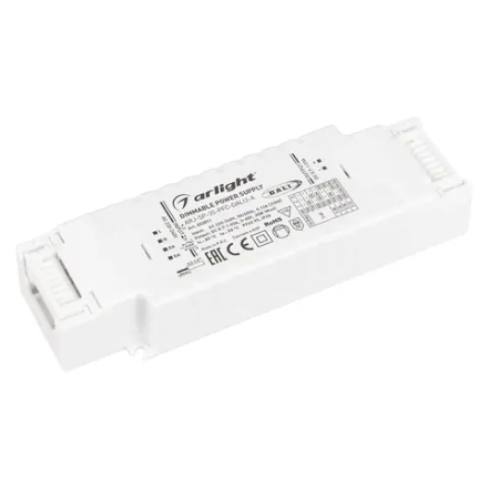 Блок питания ARJ-SP-35-PFC-DALI2-A (35W, 3-40V, 0.7-1.05 A) (Arlight, IP20 Пластик, 5 лет) 033811