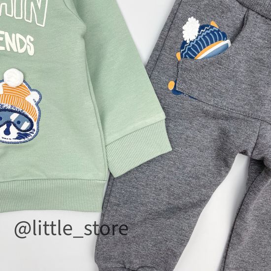 Комплект утепленный "Mountain friends" оливка