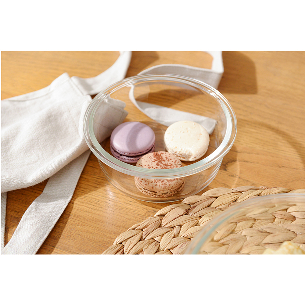Контейнер для запекания и хранения smart solutions с крышкой из бамбука, 650 мл