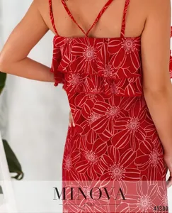 Платье 8627-красный Minova