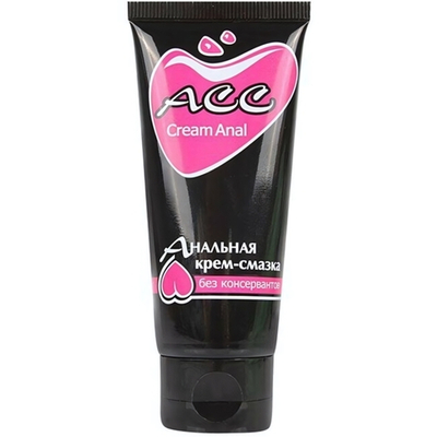 Анальная крем-смазка на силиконовой основе Creamanal АСС 50 мл (Цвет: белый)