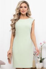 Платье футляр "Основной инстинкт" (фисташка) П5701 LT Collection