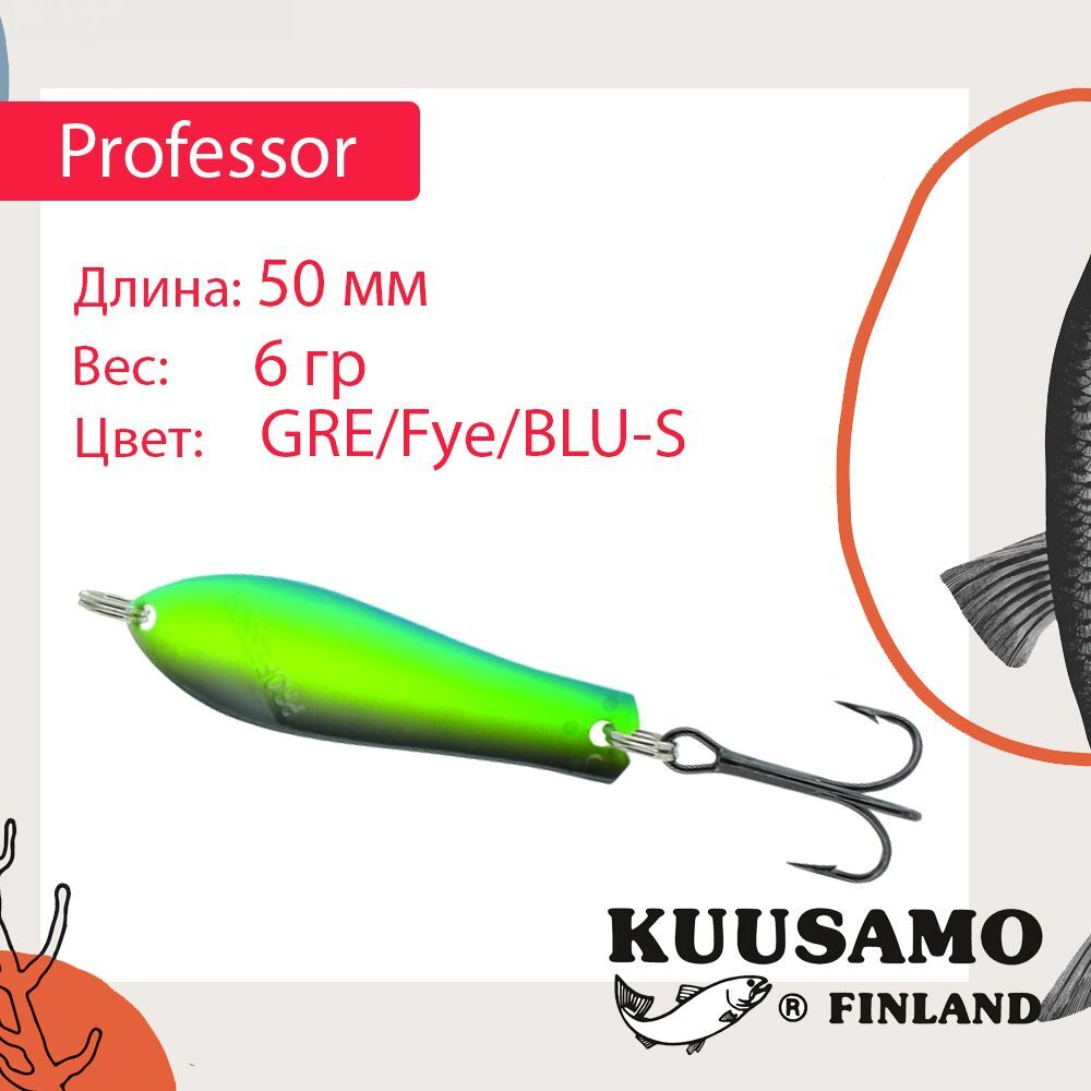 Блесна для рыбалки Kuusamo Professor
