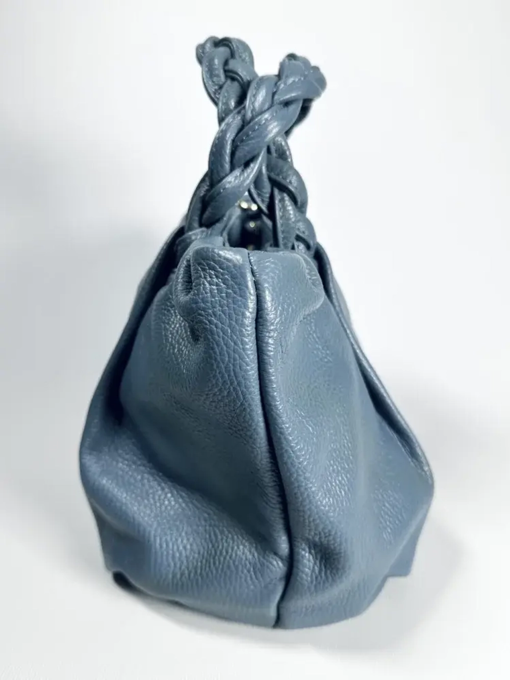 Женская серо-голубая сумка Penna Codino