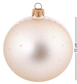 Элита НФШ-1684 Ел.украшение Шар «Девочка с сумочкой» 100 мм