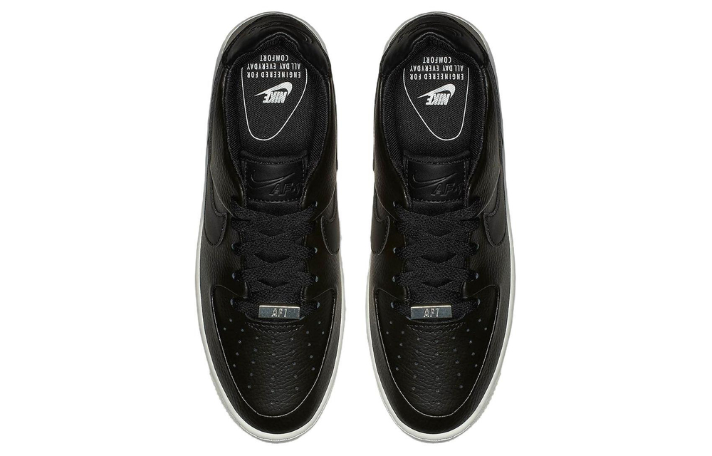 Кроссовки Nike Air Force 1 Low Sage Low Triple Black White (W) (Женская размерная сетка)