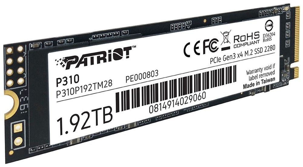 SSD Patriot P310P192TM28 1920 Гб