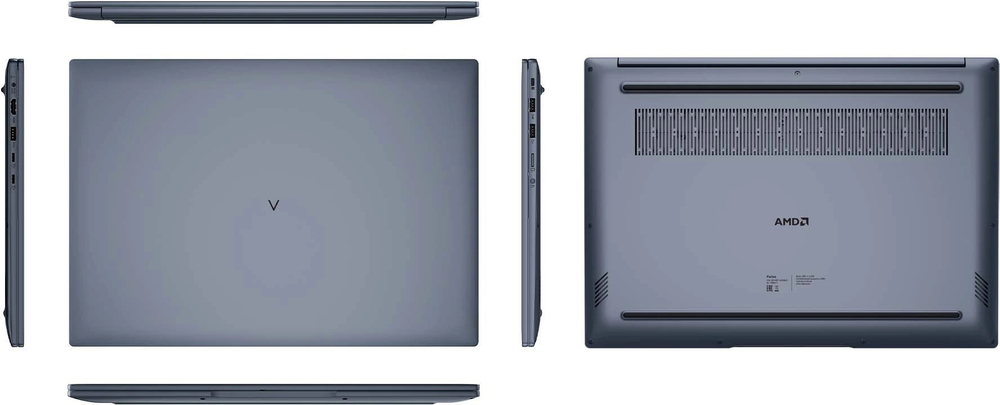 Ноутбук  Digma Pro Pactos 16 ", Ryzen 7, 16 Гб RAM, 512 Гб SSD, Radeon Graphics, Темно-серый