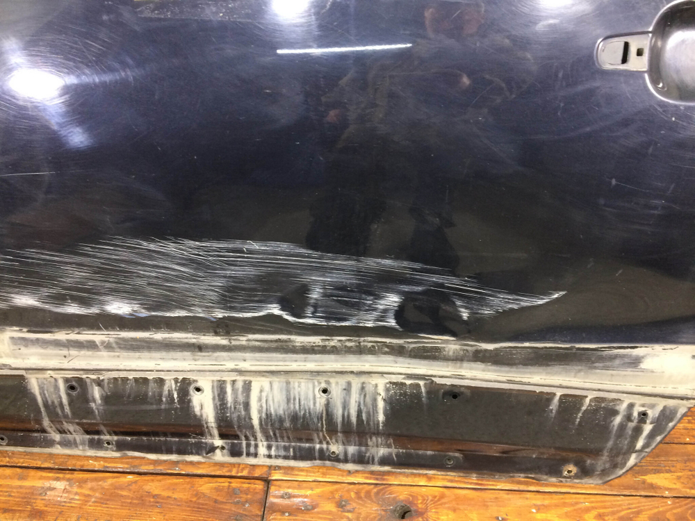 Дверь левая 3-дв Suzuki Grand Vitara 2 (JT) 05-15 Б/У Оригинал  6800264J01