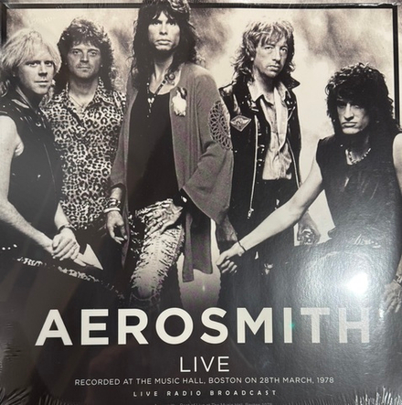 Виниловая пластинка Aerosmith – Best of Live at The Music Hall, Boston 1978 LP