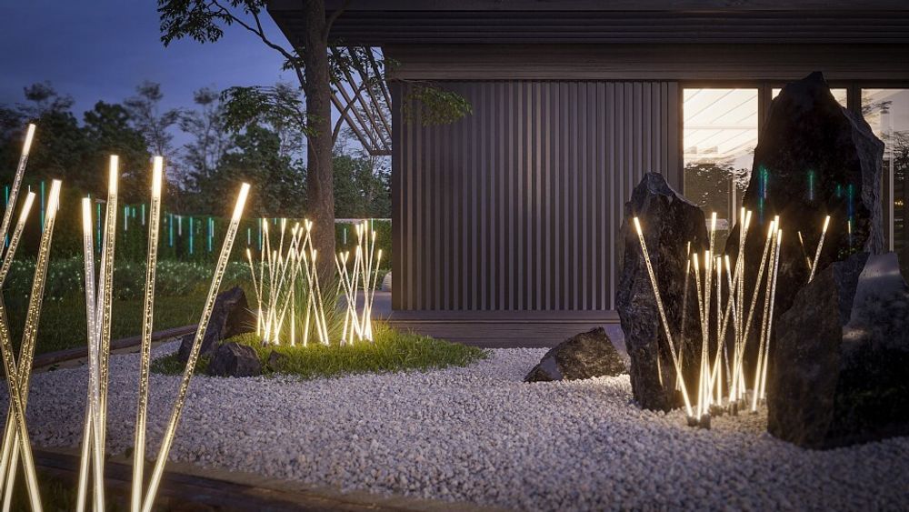 Наземный высокий светильник Arlight Champagne 034168