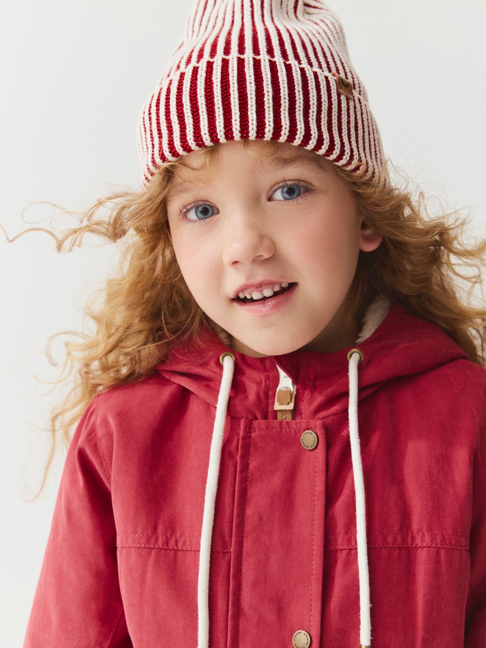 Парка демисезонная на меху "Клюква"