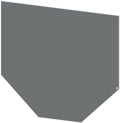 Заглушка стальная DN100 H55