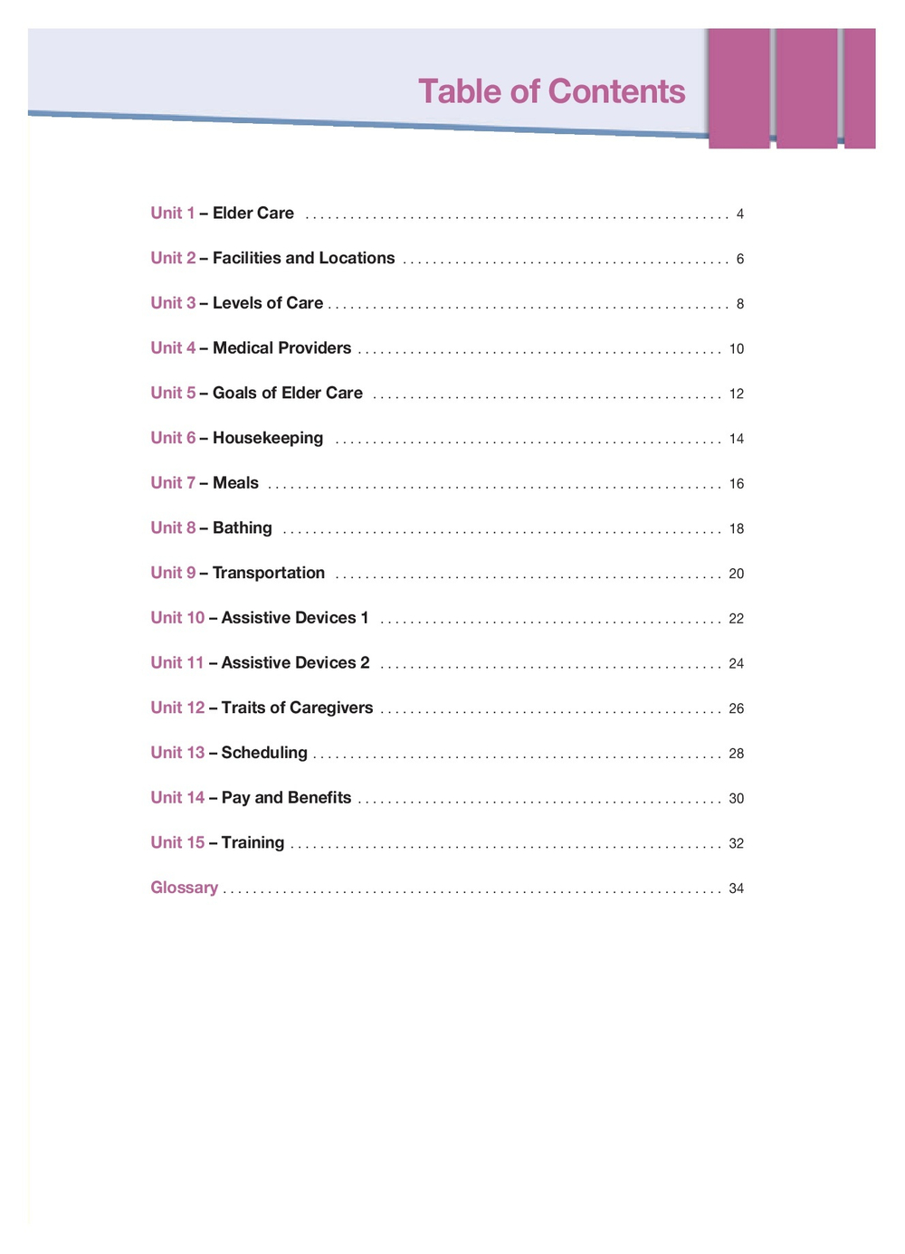 Elder Care - уход за пожилыми - учебник с электронным приложением