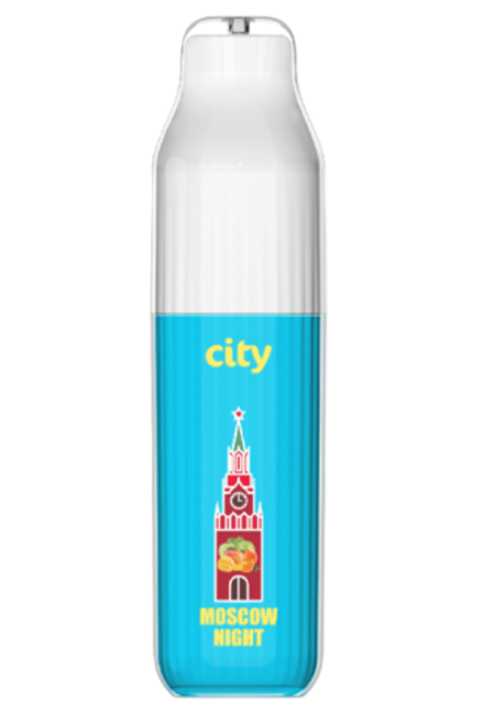 City Airway Токио 3500 без никотина мята апельсин лайм грейпфрут