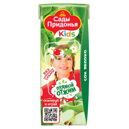 Сок Сады Придонья Яблоко 0.2 л