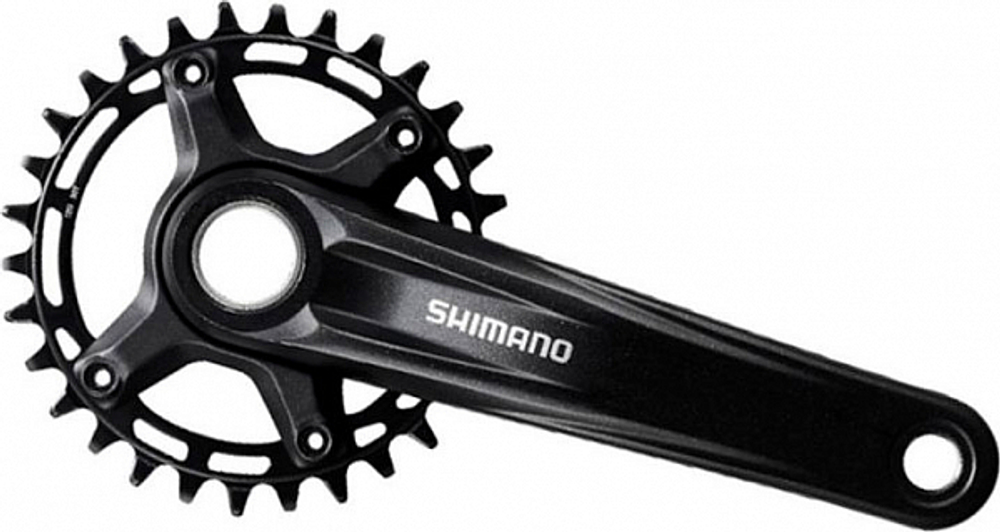 Система Shimano, MT510-1, 12ск, 170мм, ин.вал, 34T без каретк., для CL:52мм, цв. Черный